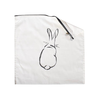 ＊アニマルホルダーバッグ・立耳うさぎ柄アイボリー￥2,860～