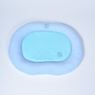 スカイのベッド＋アイスブルーのマット