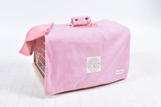 うさぎ　ライトキャリーカバー　チェリーピンク　全体