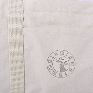 キャリー用ビッグトートバッグ（コットンストライプ）