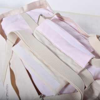 キャリー用ビッグトートバッグ（コットンストライプ）