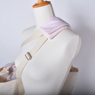 キャリー用ビッグトートバッグ（コットンストライプ）