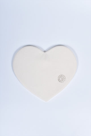 ハートマット　M　ホワイト