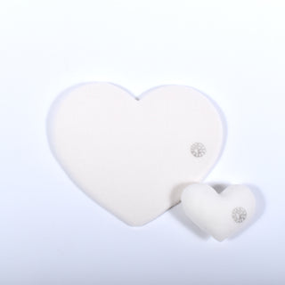 ハートマット　Ｌサイズ 　フリース