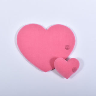 ハートマット　Ｌサイズ 　フリース