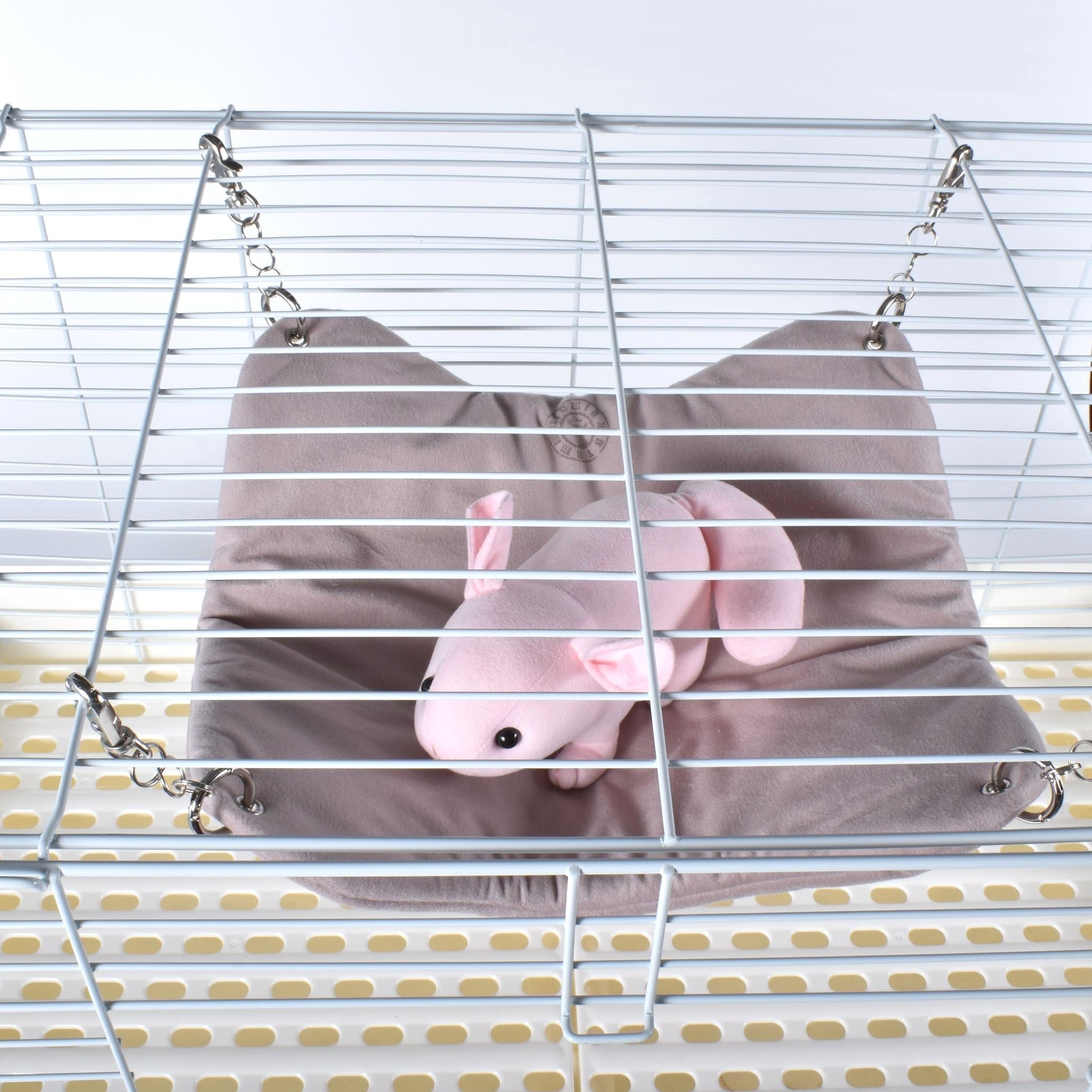 チンチラをはじめ小動物の大好きな齧りづらいハンモックMサイズ